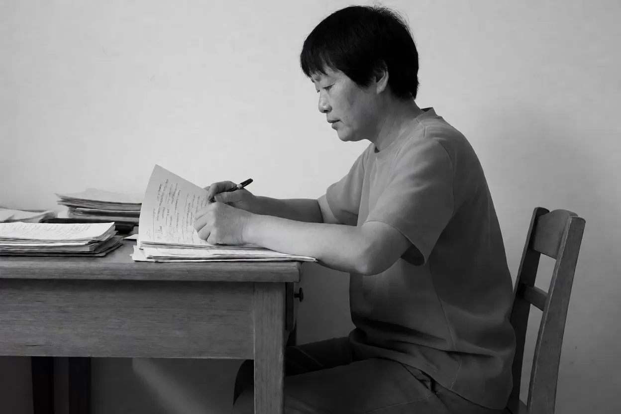 日历上标注离职日期与转行学习期的时间线