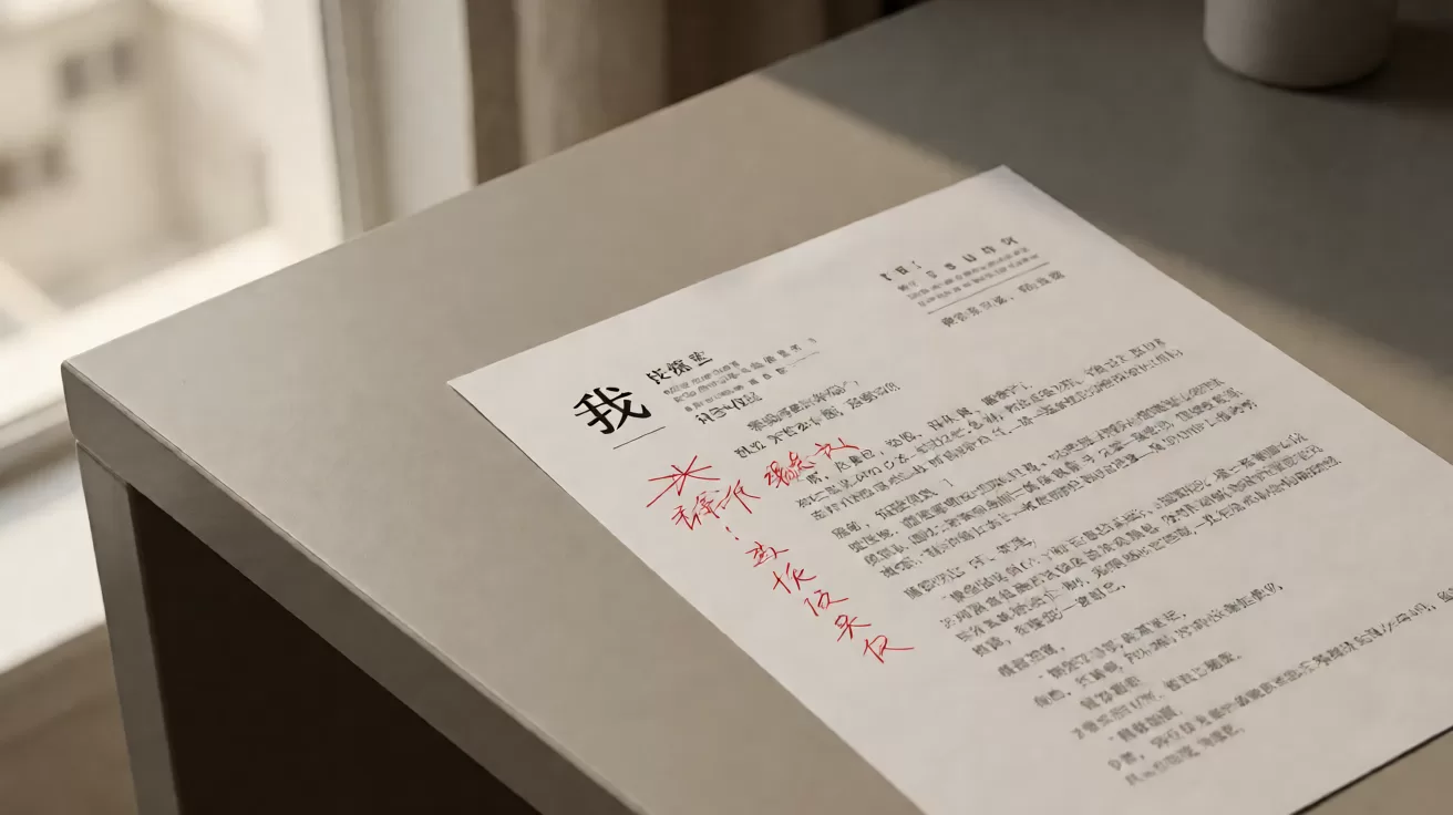 简历第一人称要不要去掉：逐栏目取舍与改写对照表