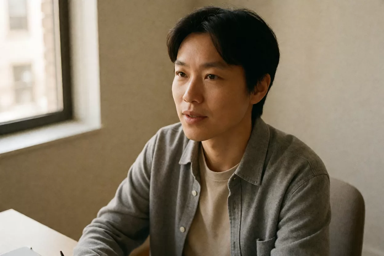 求职者把简历与面试记录并排对照检查时间线
