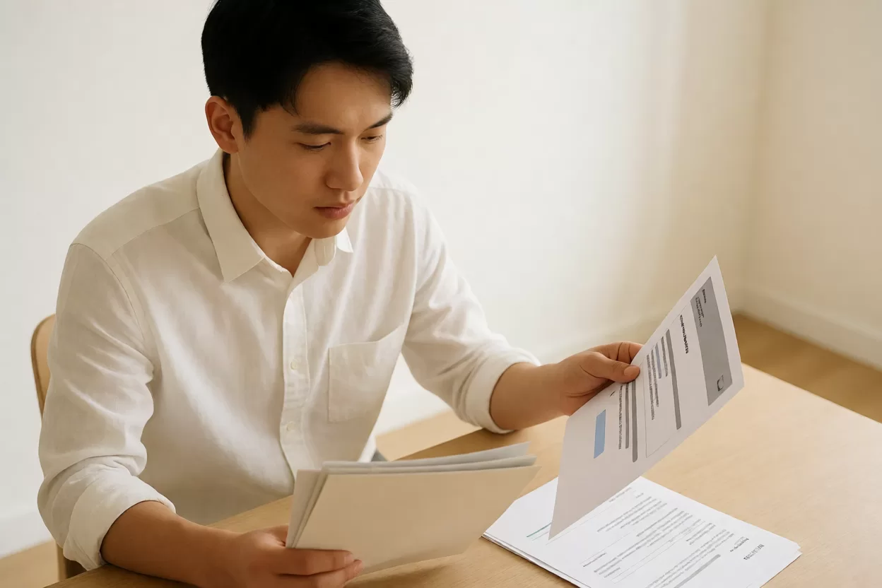 补交简历证件照时整理照片文件与邮件的工作桌面