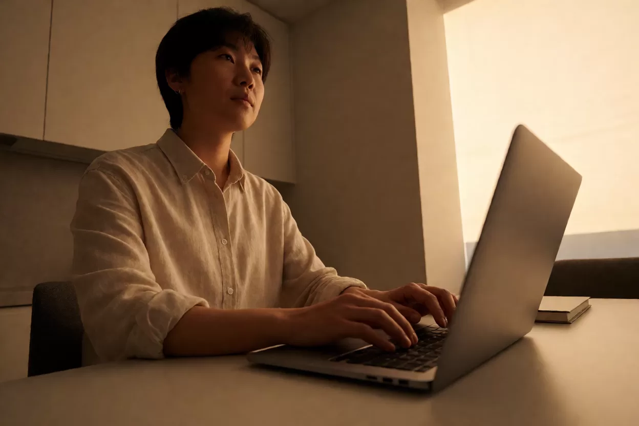 简历时间线重叠的合并判断：并排写下两份工作的起止年月做对比